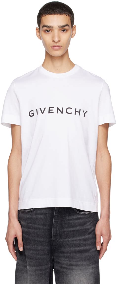 givenchy white polo|Givenchy graphic crewneck t shirt.